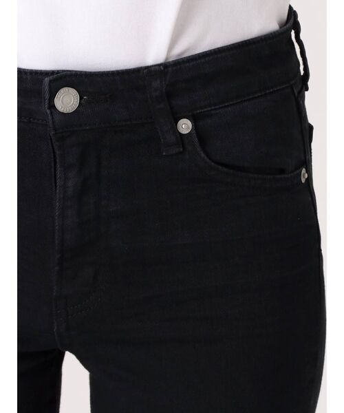 Ungrid（アングリッド）の「ブラックハイウエストストスリ（デニムパンツ・レディース・ブラック・24inch/25inch/26inch/27inch/23inch）」の5枚目の写真
