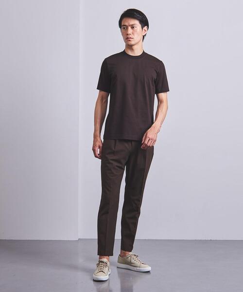 UNITED ARROWS（ユナイテッドアローズ）の「＜UNITED ARROWS＞ ファンクション ポンチ Tシャツ（Tシャツ/カットソー・メンズ・ホワイト/ブラウン/ネイビー/ライトグレー・MEDIUM/X-LARGE/SMALL/LARGE）」の3枚目の写真