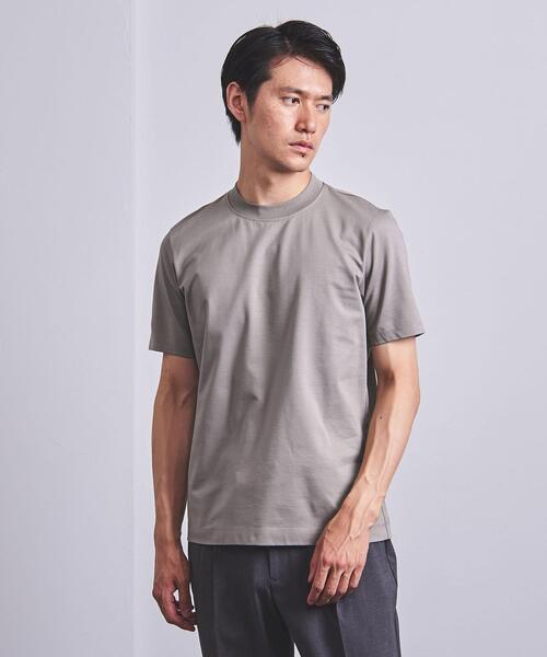 UNITED ARROWS（ユナイテッドアローズ）の「＜UNITED ARROWS＞ ファンクション ポンチ Tシャツ（Tシャツ/カットソー・メンズ・ホワイト/ブラウン/ネイビー/ライトグレー・MEDIUM/X-LARGE/SMALL/LARGE）」の2枚目の写真