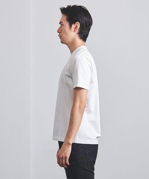 UNITED ARROWS（ユナイテッドアローズ）の「＜UNITED ARROWS＞ ファンクション ポンチ Tシャツ（Tシャツ/カットソー・メンズ・ホワイト/ブラウン/ネイビー/ライトグレー・MEDIUM/X-LARGE/SMALL/LARGE）」の6枚目の写真