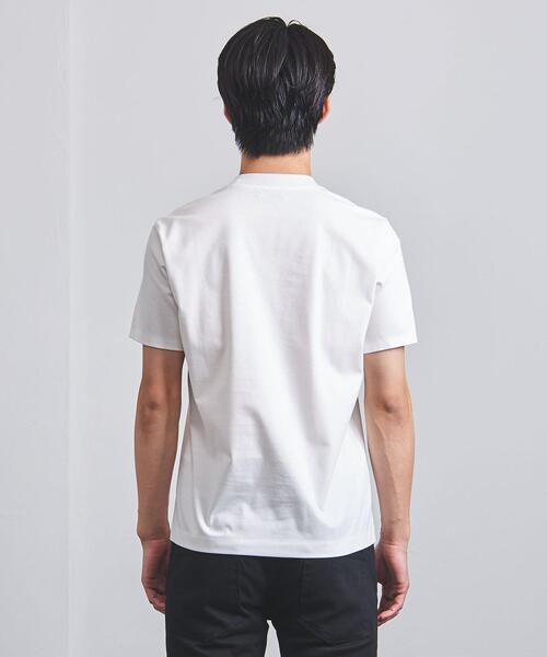 UNITED ARROWS（ユナイテッドアローズ）の「＜UNITED ARROWS＞ ファンクション ポンチ Tシャツ（Tシャツ/カットソー・メンズ・ホワイト/ブラウン/ネイビー/ライトグレー・MEDIUM/X-LARGE/SMALL/LARGE）」の7枚目の写真
