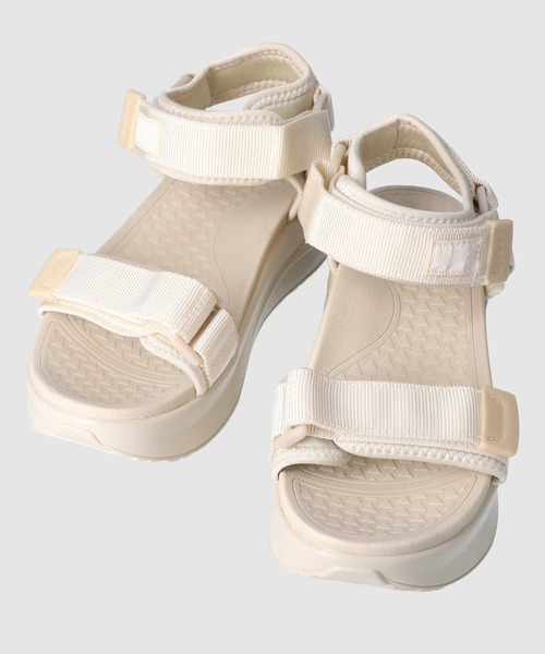 ORiental TRaffic(オリエンタルトラフィック)の「【ORiental TRaffic】厚底ベルトスポーツサンダル(サンダル・レディース・ブラック/ブラウン・XL/L/S/M)」の8枚目の写真