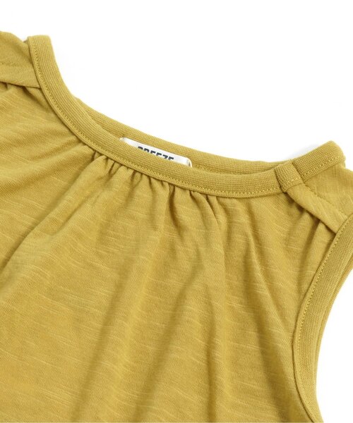 BREEZE（ブリーズ）の「テントラインボリュームワンピース（ワンピース・キッズ・チャコール/サックスブルー/イエロー・90/80/110/100/130/140/120）」の7枚目の写真