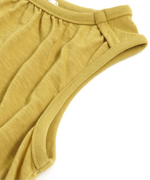 BREEZE（ブリーズ）の「テントラインボリュームワンピース（ワンピース・キッズ・チャコール/サックスブルー/イエロー・90/80/110/100/130/140/120）」の8枚目の写真