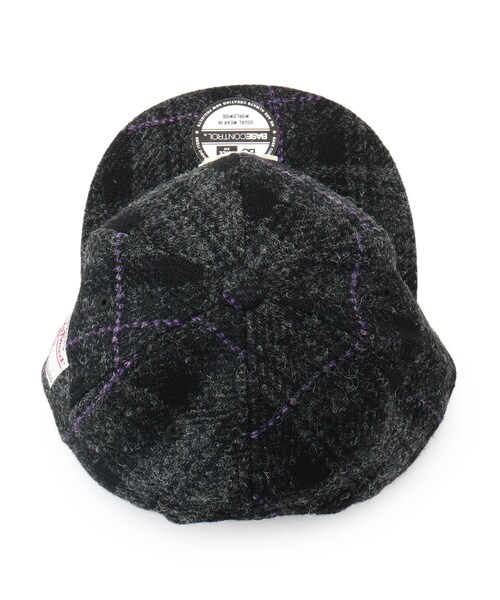 HARRIS TWEED（ハリスツイード）の「キャップ【BASECONTROLコラボ