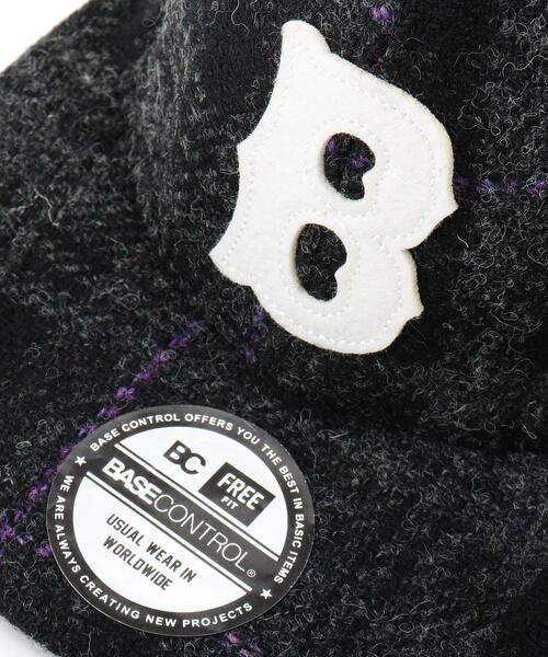 HARRIS TWEED(ハリスツイード)の「キャップ【BASECONTROLコラボ】(キャップ・メンズ・チャコールグレー・99)」の6枚目の写真