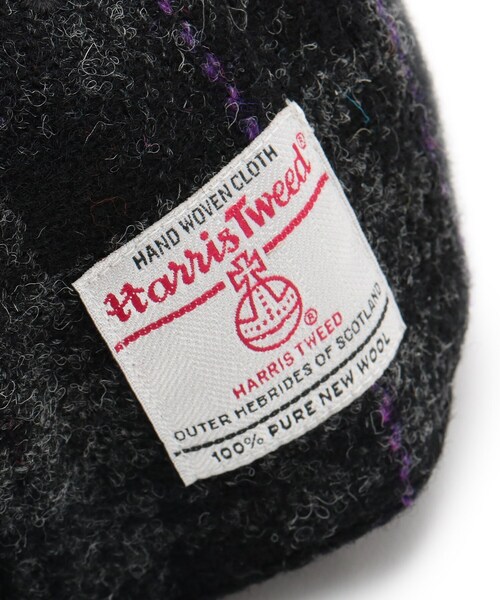 HARRIS TWEED(ハリスツイード)の「キャップ【BASECONTROLコラボ】(キャップ・メンズ・チャコールグレー・99)」の7枚目の写真