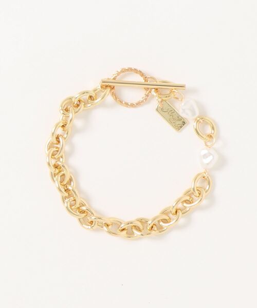 kutir(クティール)の「デザインパールブレスレット(ブレスレット・レディース・ゴールド・FREE)」の5枚目の写真