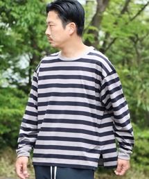 Et baas/エバース BORDER L/S TEE Tシャツ 長袖 ロングスリーブ ロンT
