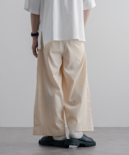 epnok(エプノック)の「2タックワイドパンツ(その他パンツ・メンズ・ブラック/アイボリー・SMALL/MEDIUM/LARGE)」の17枚目の写真
