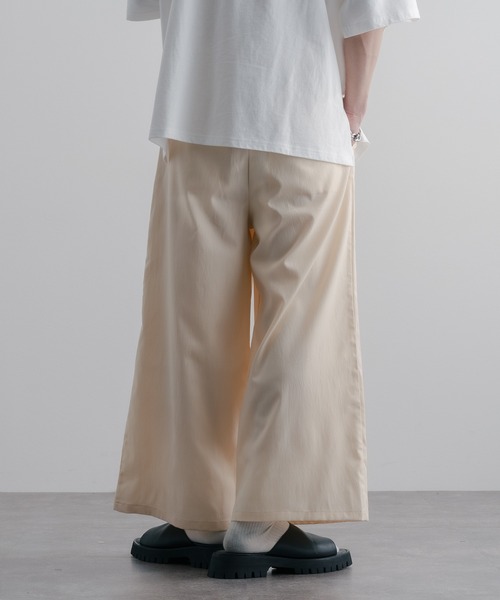 epnok(エプノック)の「2タックワイドパンツ(その他パンツ・メンズ・ブラック/アイボリー・SMALL/MEDIUM/LARGE)」の14枚目の写真