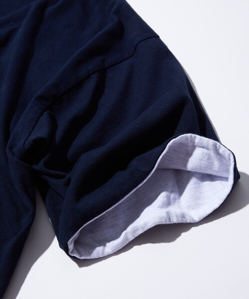 NAUTICA（ノーティカ）の「NAUTICA/ノーティカ “TOO BIG” Reversible Game Tee/トゥービッグリバーシブルゲームTシャツ（Tシャツ/カットソー・メンズ・ブラック/パープル/ネイビー/ブラウン・LARGE/X-LARGE/XX-LARGE）」の8枚目の写真