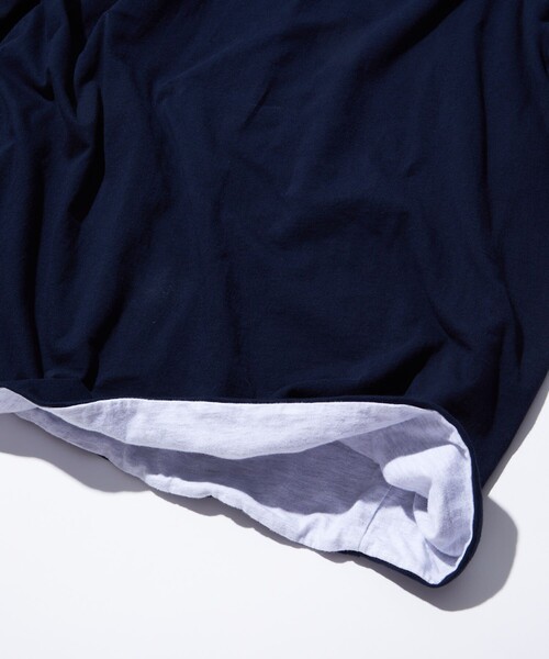 NAUTICA（ノーティカ）の「NAUTICA/ノーティカ “TOO BIG” Reversible Game Tee/トゥービッグリバーシブルゲームTシャツ（Tシャツ/カットソー・メンズ・ブラック/パープル/ネイビー/ブラウン・LARGE/X-LARGE/XX-LARGE）」の9枚目の写真