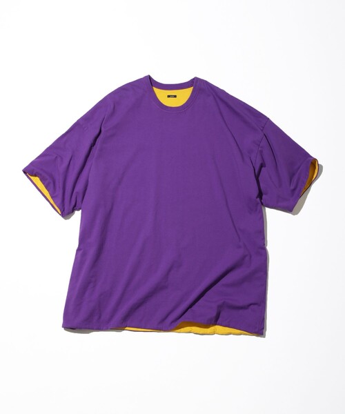 NAUTICA（ノーティカ）の「NAUTICA/ノーティカ “TOO BIG” Reversible Game Tee/トゥービッグリバーシブルゲームTシャツ（Tシャツ/カットソー・メンズ・ブラック/パープル/ネイビー/ブラウン・LARGE/X-LARGE/XX-LARGE）」の17枚目の写真