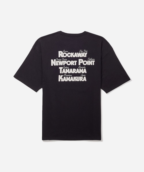 Saturdays NYC（サタデーズ ニューヨークシティ ）の「Surf Spot Relaxed SS Tee（Tシャツ/カットソー・メンズ・ブラック/オフホワイト・L/XL/S/M/X-SMALL）」の8枚目の写真