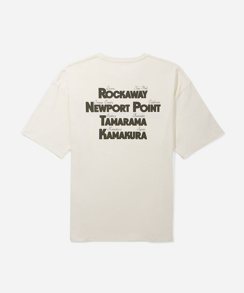 Saturdays NYC（サタデーズ ニューヨークシティ ）の「Surf Spot Relaxed SS Tee（Tシャツ/カットソー・メンズ・ブラック/オフホワイト・L/XL/S/M/X-SMALL）」の7枚目の写真
