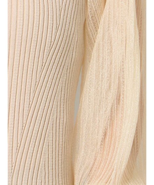 LAGUNAMOON(ラグナムーン)の「シアーボリュームスリーブニットプルオーバー(ニット/セーター・レディース・アイボリー/ブラック/ラベンダー・FREE)」の17枚目の写真