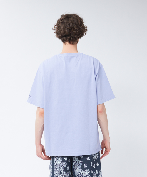 Mark Gonzales（マーク・ゴンザレス）の「【Mark Gonzales / マークゴンザレス】 別注 カラー ポケット Tシャツ【予約】（Tシャツ/カットソー・メンズ・ホワイト/ブラック/ベージュ/ライラック・46/48）」の10枚目の写真
