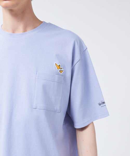 Mark Gonzales（マーク・ゴンザレス）の「【Mark Gonzales / マークゴンザレス】 別注 カラー ポケット Tシャツ【予約】（Tシャツ/カットソー・メンズ・ホワイト/ブラック/ベージュ/ライラック・46/48）」の12枚目の写真