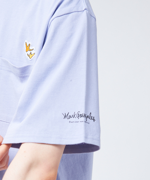 Mark Gonzales（マーク・ゴンザレス）の「【Mark Gonzales / マークゴンザレス】 別注 カラー ポケット Tシャツ【予約】（Tシャツ/カットソー・メンズ・ホワイト/ブラック/ベージュ/ライラック・46/48）」の14枚目の写真