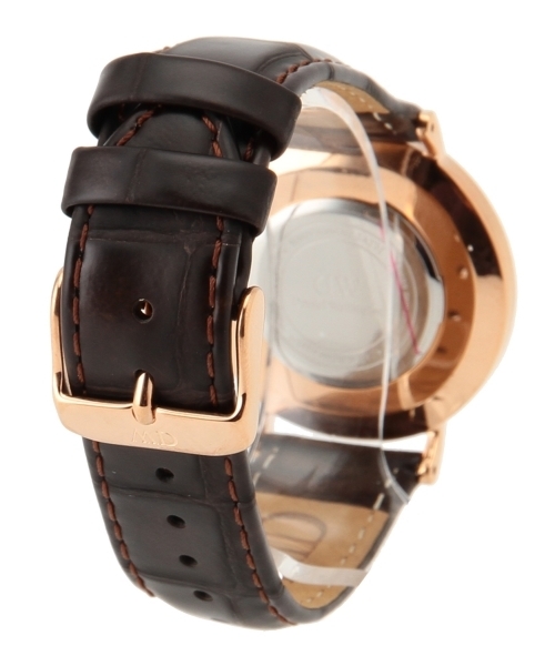 bpr BEAMS（ビーピーアール ビームス ）の「DANIEL WELLINGTON / Classic レザーベルト / ローズゴールド 36mm（アナログ腕時計・レディース・ブラック/ブラウン/ダークブラウン/ブラウン系その他/ブラック系その他・ONE SIZE）」の21枚目の写真