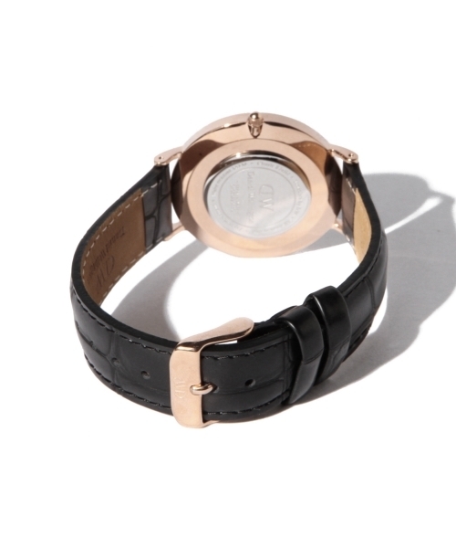 bpr BEAMS（ビーピーアール ビームス ）の「DANIEL WELLINGTON / Classic レザーベルト / ローズゴールド 36mm（アナログ腕時計・レディース・ブラック/ブラウン/ダークブラウン/ブラウン系その他/ブラック系その他・ONE SIZE）」の16枚目の写真