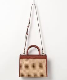 CHARLES & KEITH | ウーブンダブルハンドル トートバッグ / Woven Double Handle Tote Bag(トートバッグ)