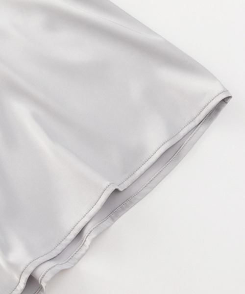 Anuenue(アヌエヌエ)の「とろみ素材キャミソール(キャミソール・レディース・ホワイト/ブラック/ピンク/ミント・2L/S/M/L)」の11枚目の写真