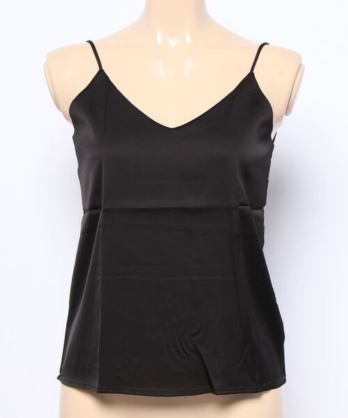 Anuenue(アヌエヌエ)の「とろみ素材キャミソール(キャミソール・レディース・ホワイト/ブラック/ピンク/ミント・2L/S/M/L)」の5枚目の写真
