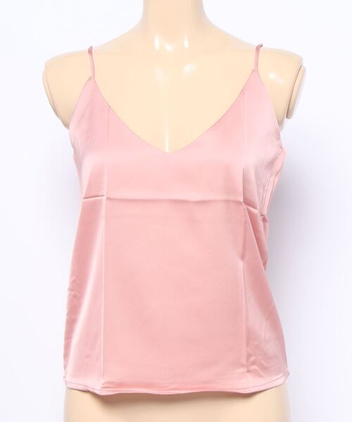 Anuenue(アヌエヌエ)の「とろみ素材キャミソール(キャミソール・レディース・ホワイト/ブラック/ピンク/ミント・2L/S/M/L)」の8枚目の写真