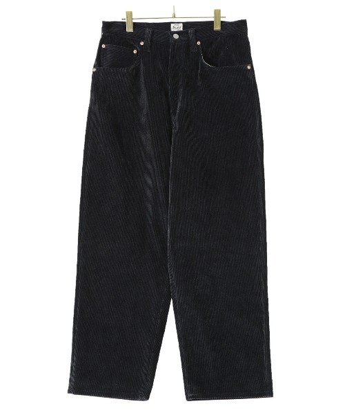 GOLD（ゴールド）の「GOLD / ゴールド：9W CORDUROY 5POCKET WIDE PANTS：21B-GL42225[MUS]（その他パンツ・メンズ・ブラック/ネイビー/ベージュ・SMALL/MEDIUM/LARGE/L）」の6枚目の写真