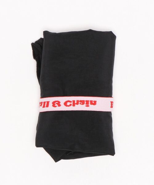 SUPERTHANKS（スーパーサンクス）の「【Ja】【SUPERTHANKS】COLLEGE LOGO ECO BAG（エコバッグ/サブバッグ・レディース・ホワイト×ブラック/ホワイト系その他/ブラック×ホワイト・FREE）」の5枚目の写真