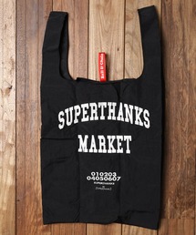 SUPERTHANKS | 【Ja】【SUPERTHANKS】COLLEGE LOGO ECO BAG(エコバッグ/サブバッグ)