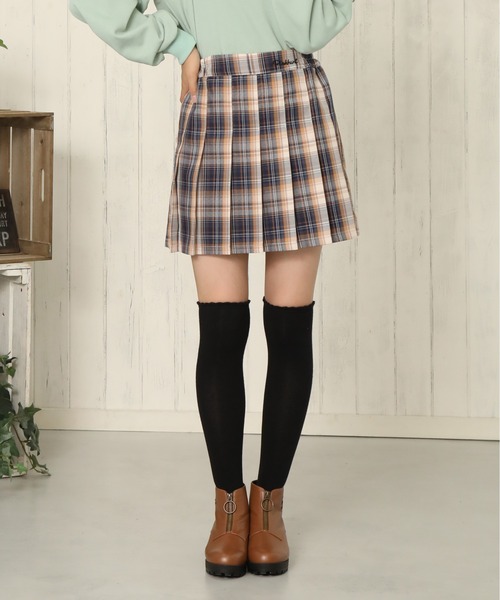 PINKHUNT（ピンクハント）の「PINKHUNT プリーツスカート 5976K（スカート・キッズ・ブラック/ネイビー/マスタード/グリーン/グレー/ピンク/ブルー/ダークネイビー/グレー系その他/ピンク系その他/ベージュ/パープル・120cm/130cm/140cm/160cm/150cm）」の10枚目の写真