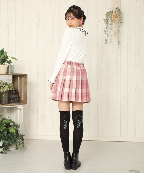【pink chocolat】23区 プリーツスカート（サイズ48） pink chocolat】23区 プリーツスカート（サイズ48） pink