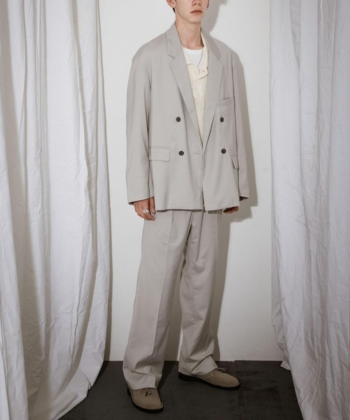 URBAN RESEARCH（アーバンリサーチ）の「URBAN RESEARCH iD　T/R TWO TUCK SLACKS（その他パンツ・メンズ・ブルー系その他/グリーン系その他/ホワイト系その他・LARGE/MEDIUM）」の10枚目の写真