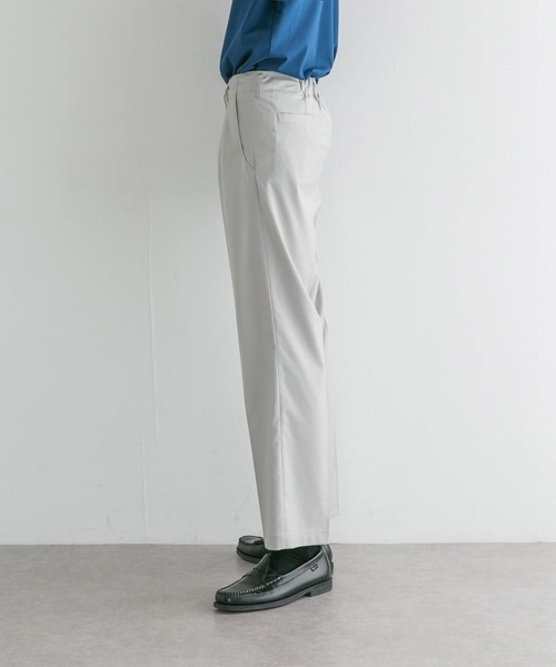 URBAN RESEARCH（アーバンリサーチ）の「URBAN RESEARCH iD　T/R TWO TUCK SLACKS（その他パンツ・メンズ・ブルー系その他/グリーン系その他/ホワイト系その他・LARGE/MEDIUM）」の12枚目の写真