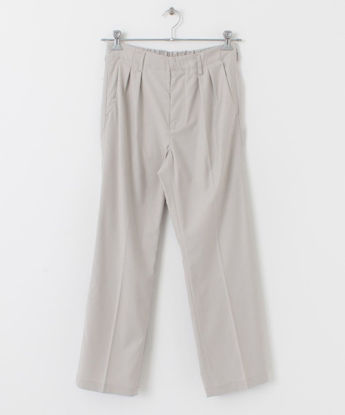 URBAN RESEARCH（アーバンリサーチ）の「URBAN RESEARCH iD　T/R TWO TUCK SLACKS（その他パンツ・メンズ・ブルー系その他/グリーン系その他/ホワイト系その他・LARGE/MEDIUM）」の8枚目の写真