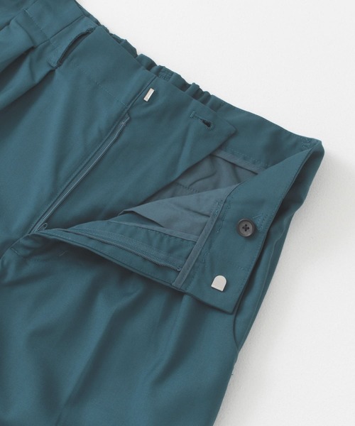 URBAN RESEARCH（アーバンリサーチ）の「URBAN RESEARCH iD　T/R TWO TUCK SLACKS（その他パンツ・メンズ・ブルー系その他/グリーン系その他/ホワイト系その他・LARGE/MEDIUM）」の9枚目の写真