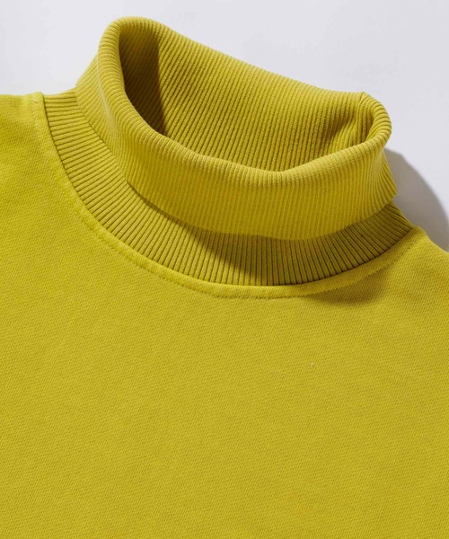 XLARGE（エクストララージ）の「PIGMENT HIGH-NECK SWEAT（スウェット・メンズ・ブラック/グリーン/マスタード・XL/S/M/L）」の8枚目の写真