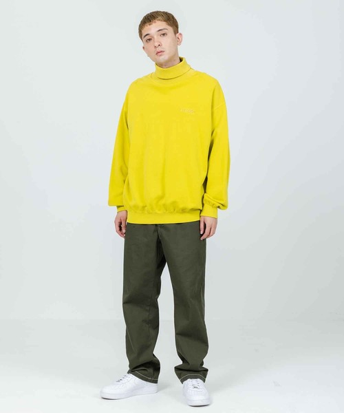 XLARGE（エクストララージ）の「PIGMENT HIGH-NECK SWEAT（スウェット・メンズ・ブラック/グリーン/マスタード・XL/S/M/L）」の15枚目の写真