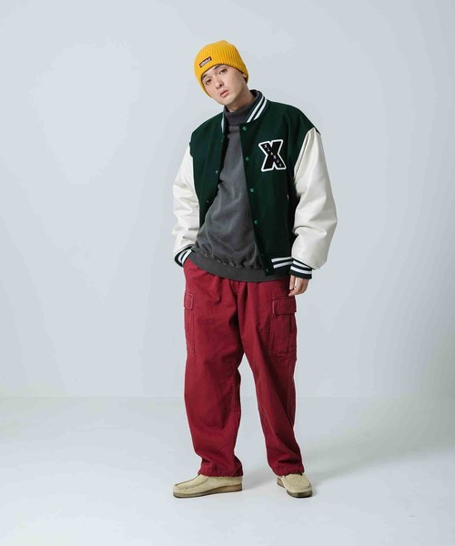 XLARGE（エクストララージ）の「PIGMENT HIGH-NECK SWEAT（スウェット・メンズ・ブラック/グリーン/マスタード・XL/S/M/L）」の18枚目の写真