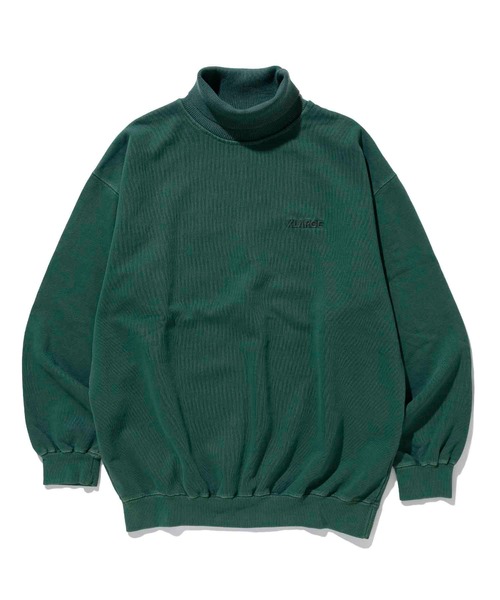 XLARGE（エクストララージ）の「PIGMENT HIGH-NECK SWEAT（スウェット・メンズ・ブラック/グリーン/マスタード・XL/S/M/L）」の20枚目の写真