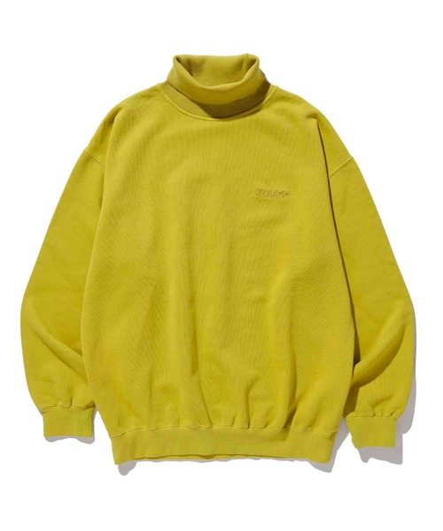 XLARGE（エクストララージ）の「PIGMENT HIGH-NECK SWEAT（スウェット・メンズ・ブラック/グリーン/マスタード・XL/S/M/L）」の21枚目の写真