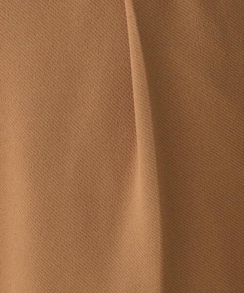 DRESKIP（ドレスキップ）の「◆ニットツイルベルト付きワイドパンツ（その他パンツ・レディース・ブラック/カーキ/キャメル・02/03/04）」の4枚目の写真