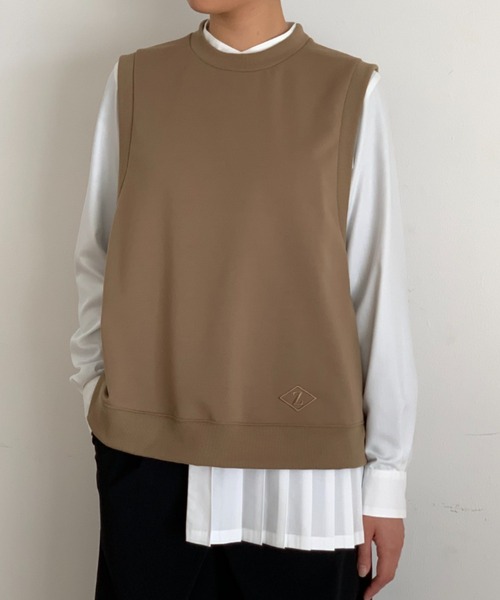 ZUCCa（ズッカ）の「(L)Z_iconインレー/ベスト（ベスト）」 - WEAR
