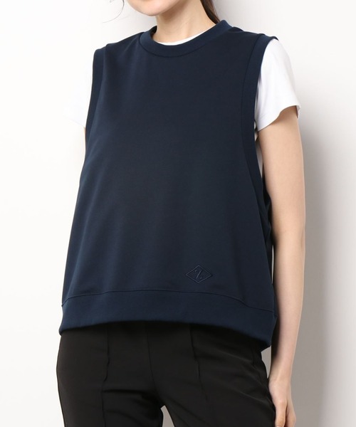 zucca ズッカ ベスト ジレ パデットエアー ブラック M ZUCCa（ズッカ）の「(L)Z_iconインレー/ベスト（ベスト）」 - WEAR