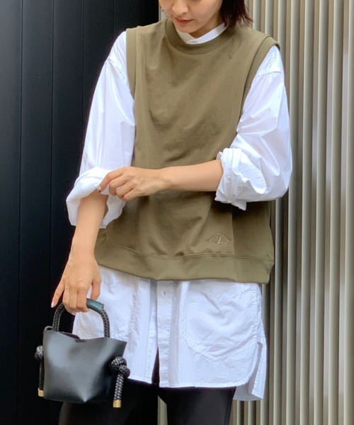 ZUCCa（ズッカ）の「(L)Z_iconインレー/ベスト（ベスト）」 - WEAR