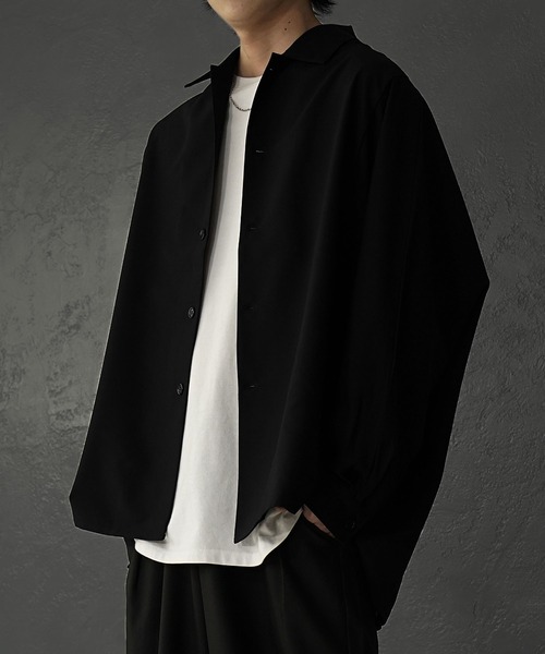 MinoriTY】落ち感ビッグドルマンシャツ オーバーサイズシャツ メンズ