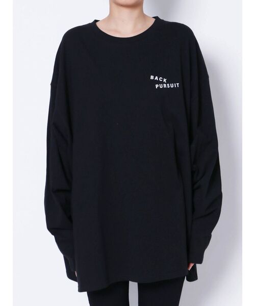 EMODA（エモダ）の「バックアートバルキートップ（Tシャツ/カットソー・レディース・ホワイト/ブラック/パープル・FREE）」の15枚目の写真